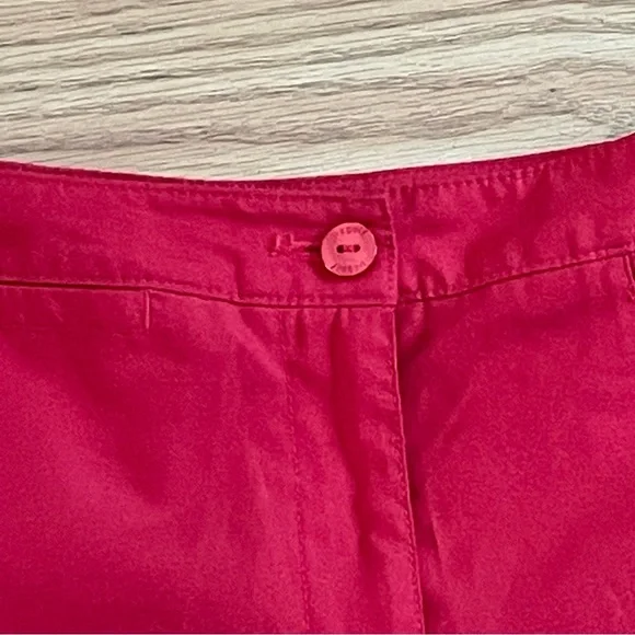 LIZ Golf Audra Red Shorts Size 10 - Picture 4 of 9